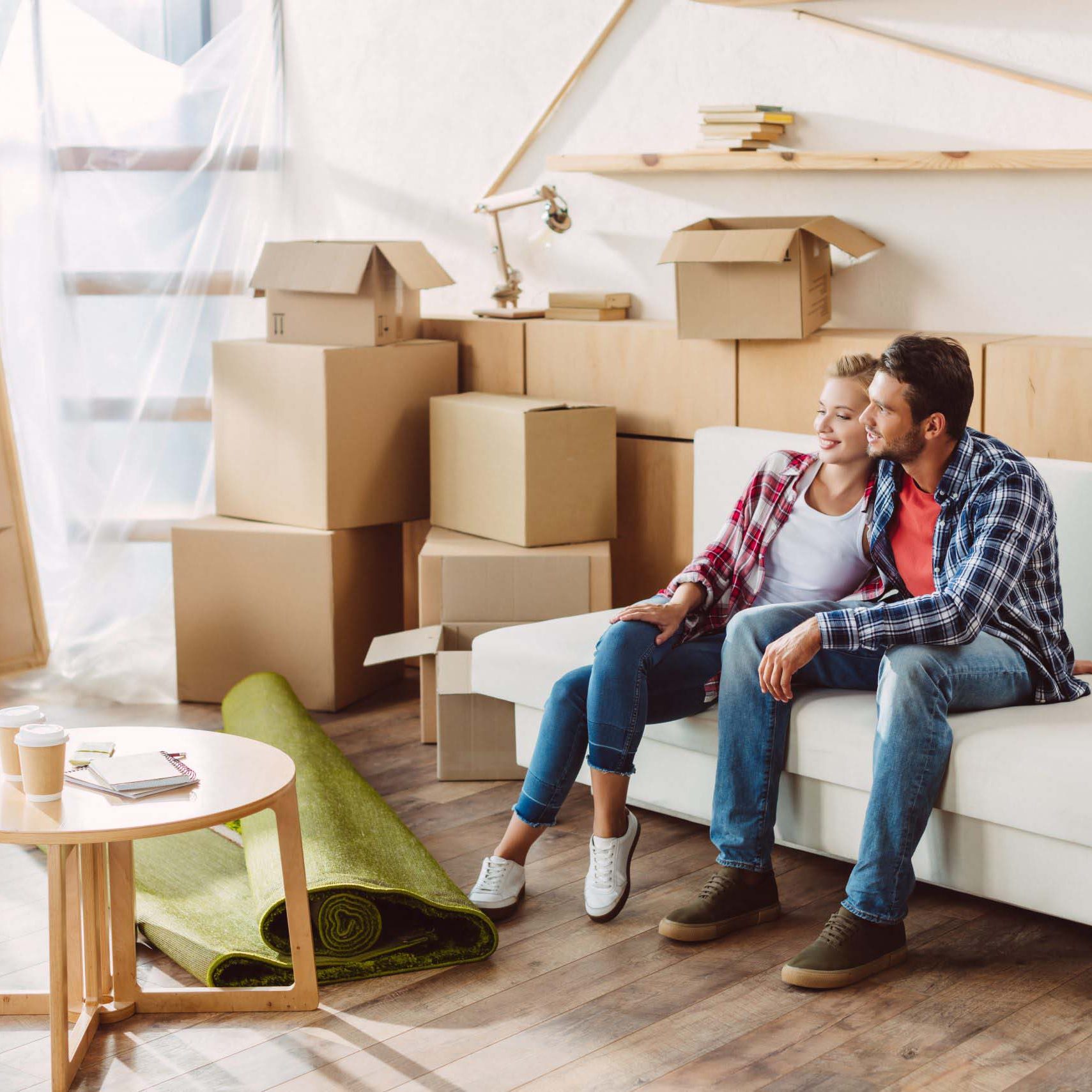 couple-move packing Houston move